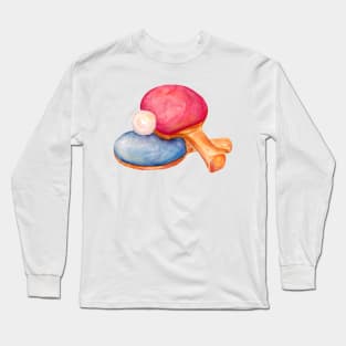 ping pong. table tennis Long Sleeve T-Shirt